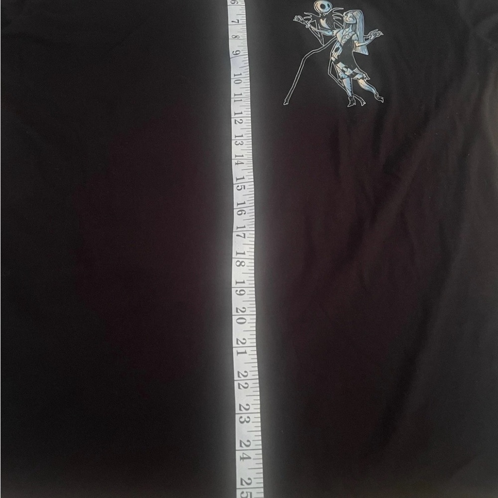 Disney Nightmare Before Christmas Womens Tshirt Black XXL Short Sleeve Cotton - Picture 5 of 8